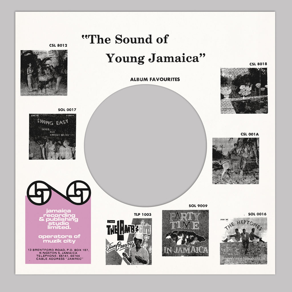 The Sound Of Young Jamaica 45 Sleeve