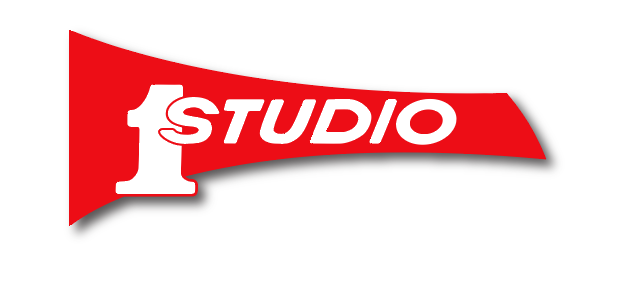 STUDIO ONE  Red Metal Pin